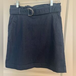 ann taylor chambray skirt